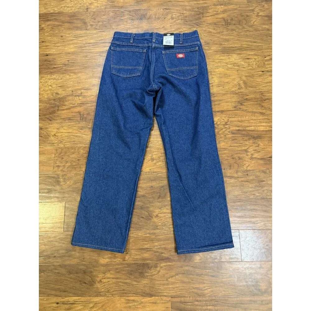NEW Dickies Jeans Men Size 34x32 Dark Wash Denim Lot Of 2 Workwear Outdoors
